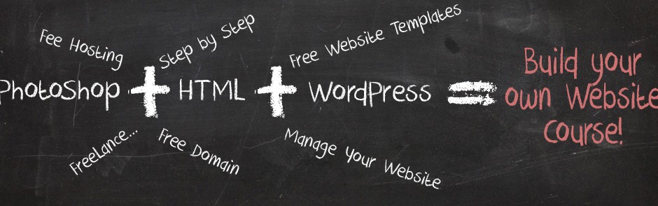 HTML+WordPress+Photoshop